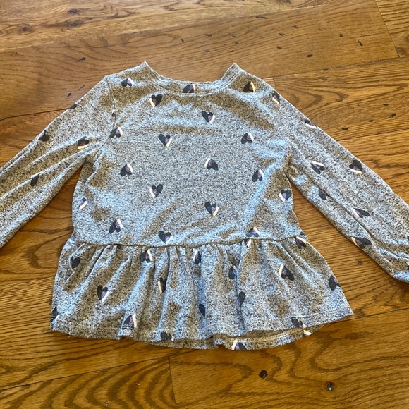 Cat & Jack Shirts & Tops Cat And Jack Heart Sweater Poshmark